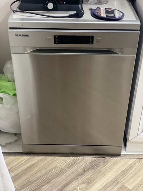 Samsung qabyuyan maşın – tam ölçülü, paslanmayan polad (inox) korpus — Rafig