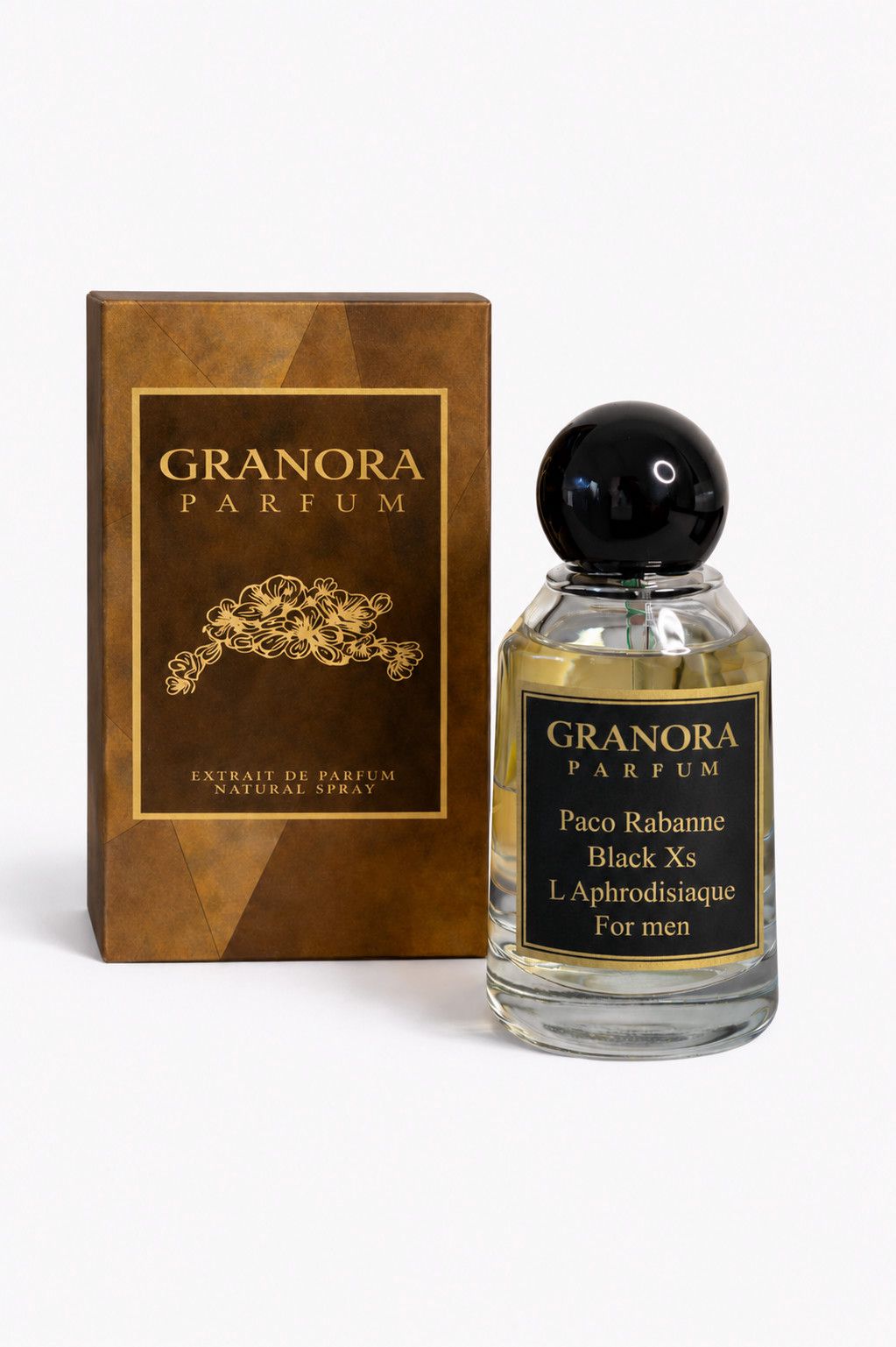 Granora Parfum Black XS L'Aphrodisiaque for Men Extrait De Parfum kişilər üçün 30 ml — Mallar, Bakı