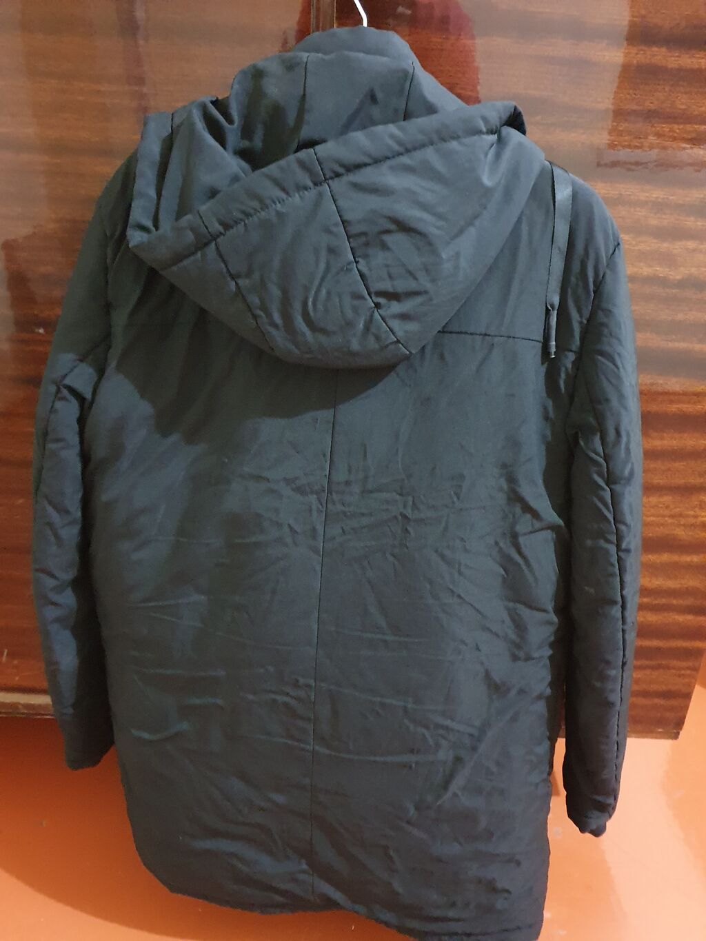 Dushıqıyu kişi parkası – 3XL ölçü - Rəng: qara - Uzun model, qış üçün — Kurtkalar, Bakı (2)