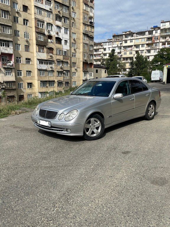 Mercedes E 200, 1.8 L, 2003 il, 380 000 km — Avtomobillər, Bakı (2)