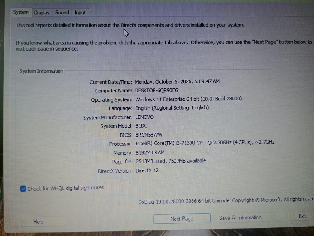 İşlənmiş Lenovo 15.6 Intel Core i3, 1 TB, Ünvandan götürmə — Lenovo, Bakı (8)