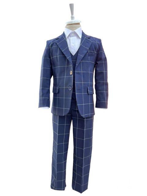 Oğlanlar üçün şalvarlı dəst Ata kids SSPPUM_1018, mavi, polyester/pambıq, ölçü 6 yaş — Bakı