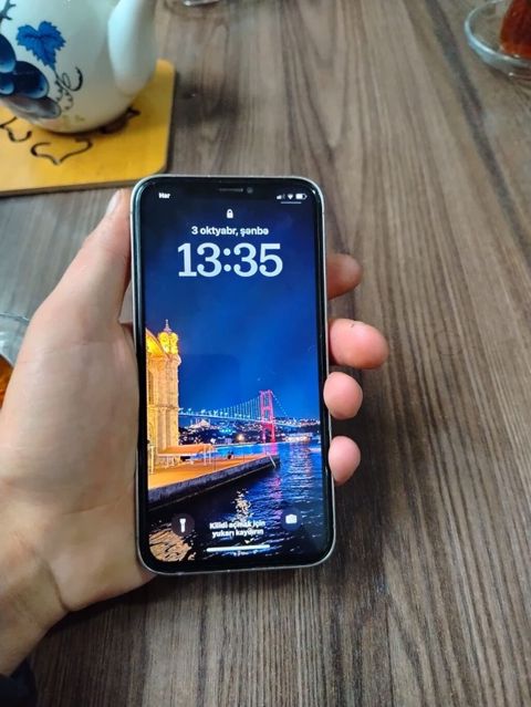 IPhone 15 Pro Max, Gümüşü, Face ID — Qusar