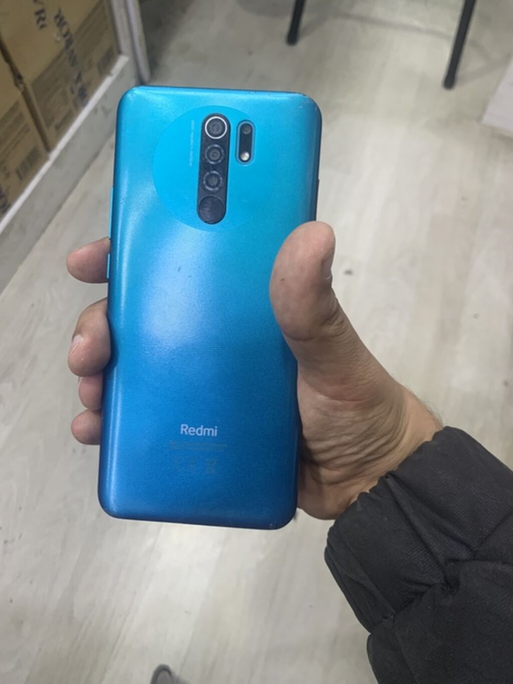 Xiaomi Mi 9, rəng - Mavi, Barmaq izi — Xiaomi, Bakı