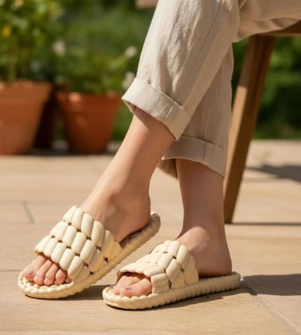 Ölçü: 40, rəng - Bej, Yeni — Sandal, Bakı (2)