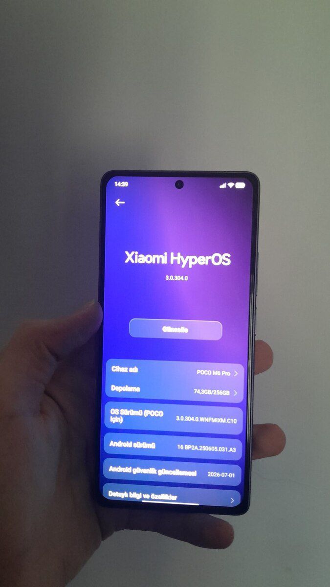 Xiaomi Poco M6 Pro Black 256GB/8GB — Smartfonlar, Quba (4)