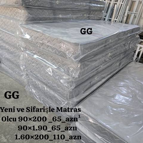 Yeni və sifarişlə matraslar Ölçülər və qiymətlər (şəkildə — ucuz.mebel — Матрастар