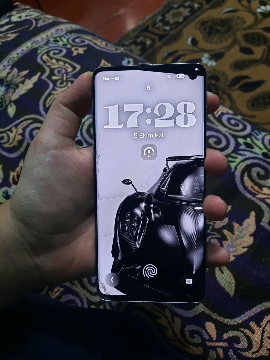 Samsung Galaxy S10, rəng - Qara, Simsiz şarj — Samsung, Bakı (6)