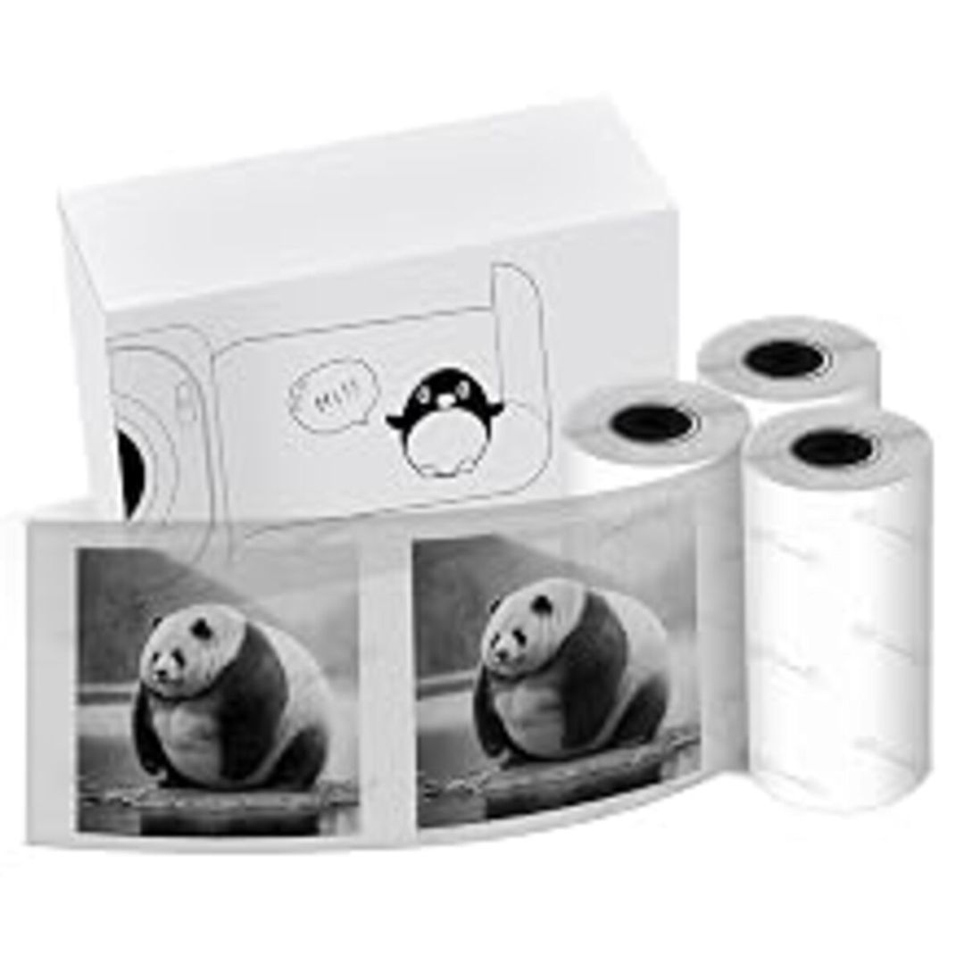Phomemo Thermal paper roll Q12-RMS2(black on white 50mm*3.5m) — Ofis texnikası və istehlak malları, Bakı (2)