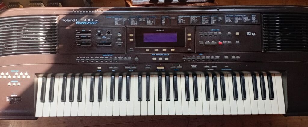Roland E-500 OR aranjer sintezator - 61 klaviş (dinamik hissiyatlı) — Pianino və digər klaviş alətləri, Sumqayıt (7)