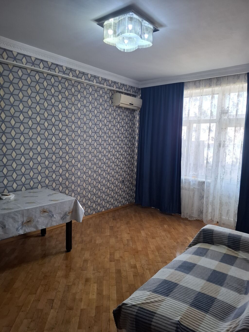 2 otaqlı mənzil – interyer və avadanlıqla Plan: - Geniş işıqlı — Mənzil, Bakı (4)