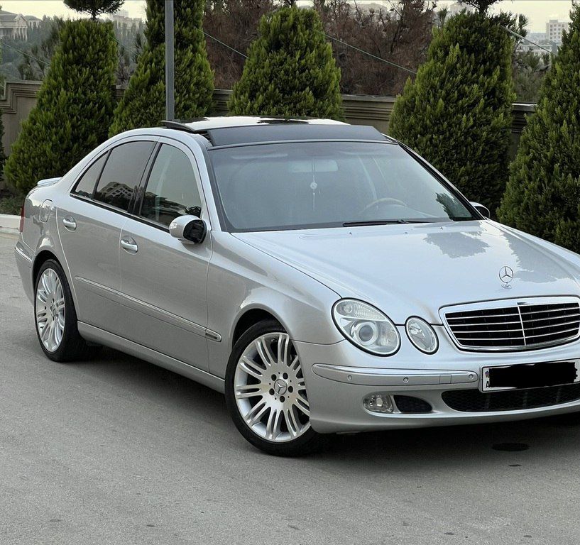 Mercedes E 240, 2.6 L, 2003 il, 256 000 km — Avtomobillər, Bakı (5)