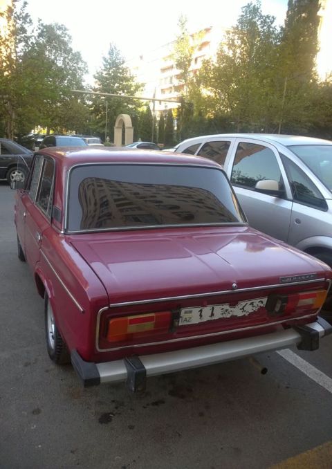 VAZ 2106 sedan - Kuzov: 4 qapılı sedan, qırmızı rəng - Mühərrik — Ağstafa