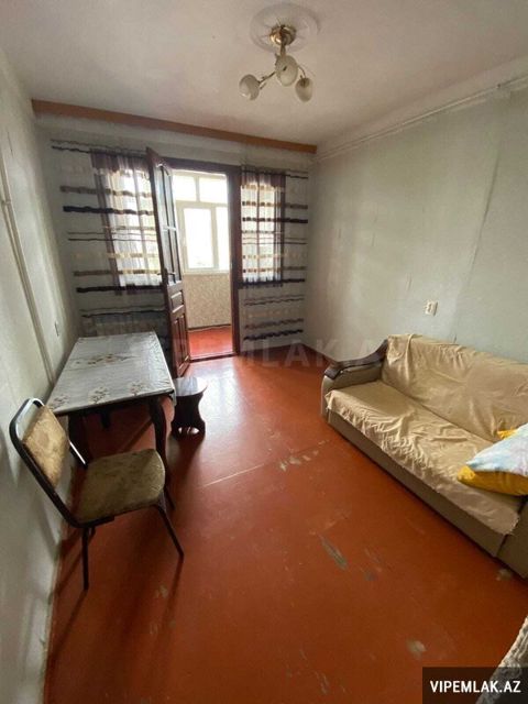 Nizami rayonunda 3 otaqlı Köhnə tikili Kirayə verilir, 65 m² — Daire
