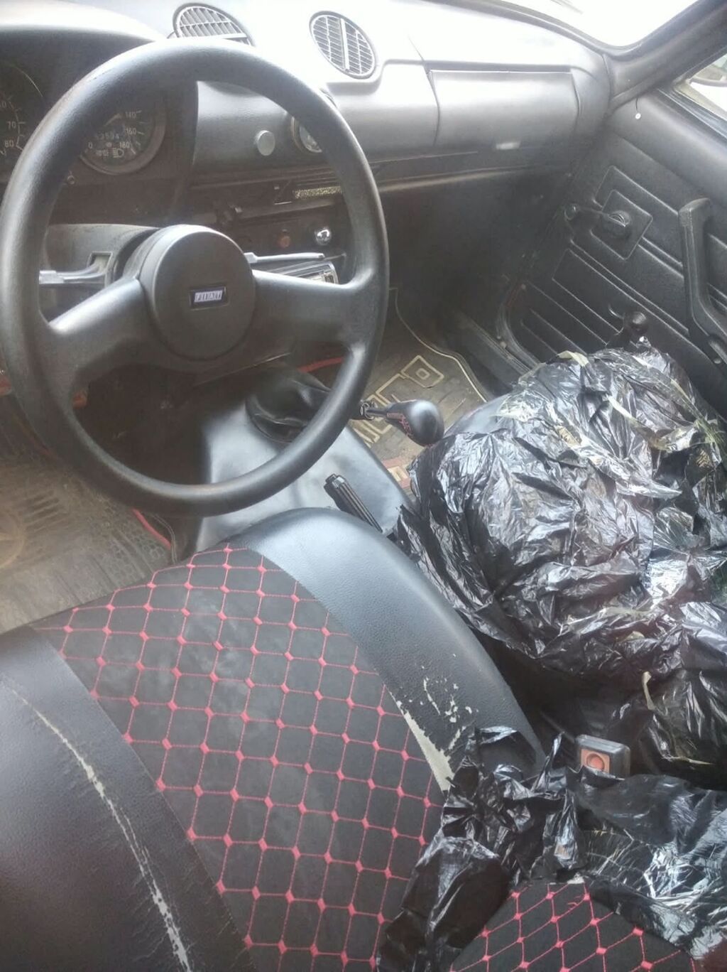 VAZ 2106 sedan - Kuzov: 4 qapılı sedan, qırmızı rəng - Mühərrik — Avtomobillər, Ağstafa (4)