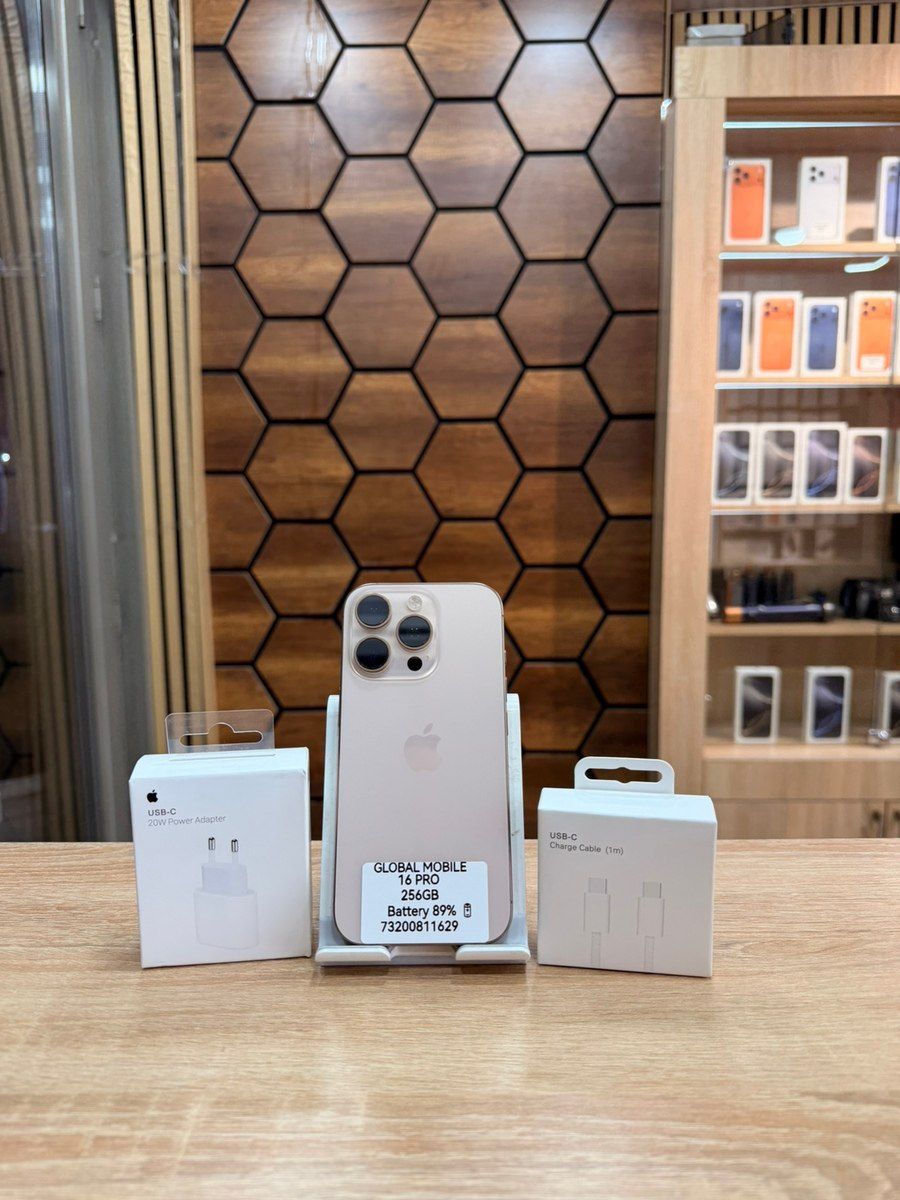 Apple iPhone 16 Pro Desert Titanium 256GB/8GB — Smartfonlar, Bakı (3)