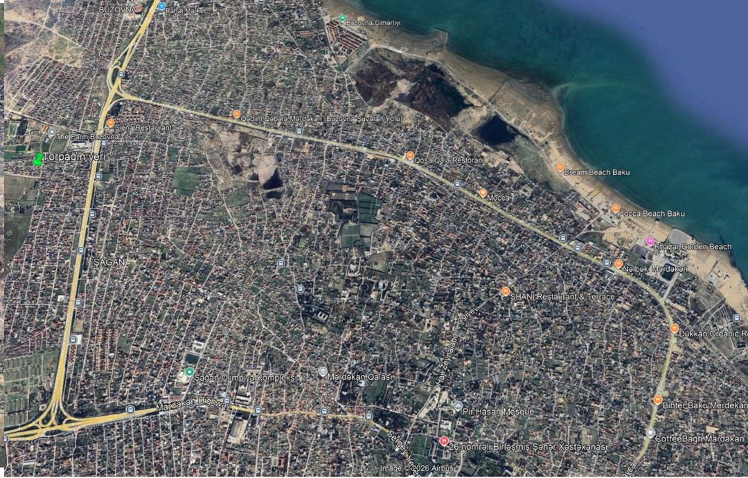 7 sot torpaq sahəsi, Buzovna qəs — Torpaq, Bakı (4)