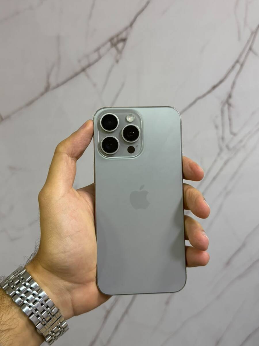 Apple iPhone 15 Pro Max Natural Titanium 256GB/8GB — Smartfonlar, Bakı (2)