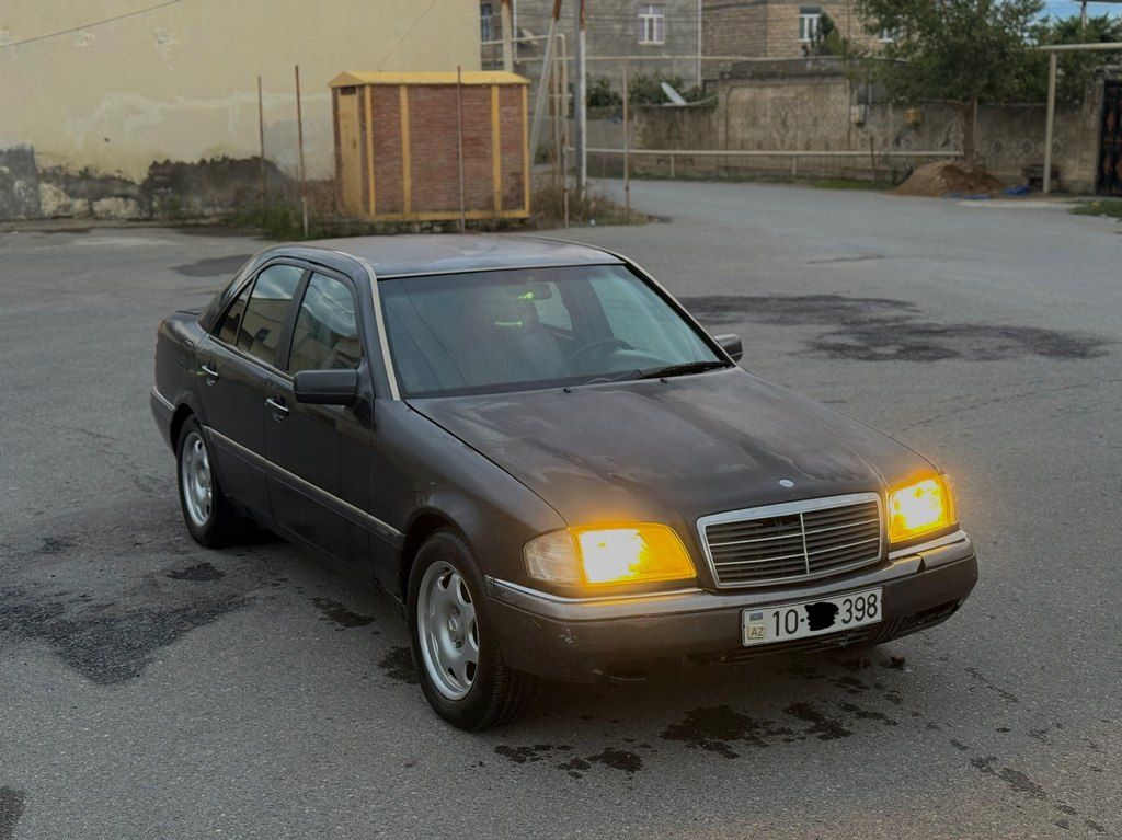 Mercedes C 180, 1.8 L, 1996 il, 270 000 km — Avtomobillər, Bakı (2)