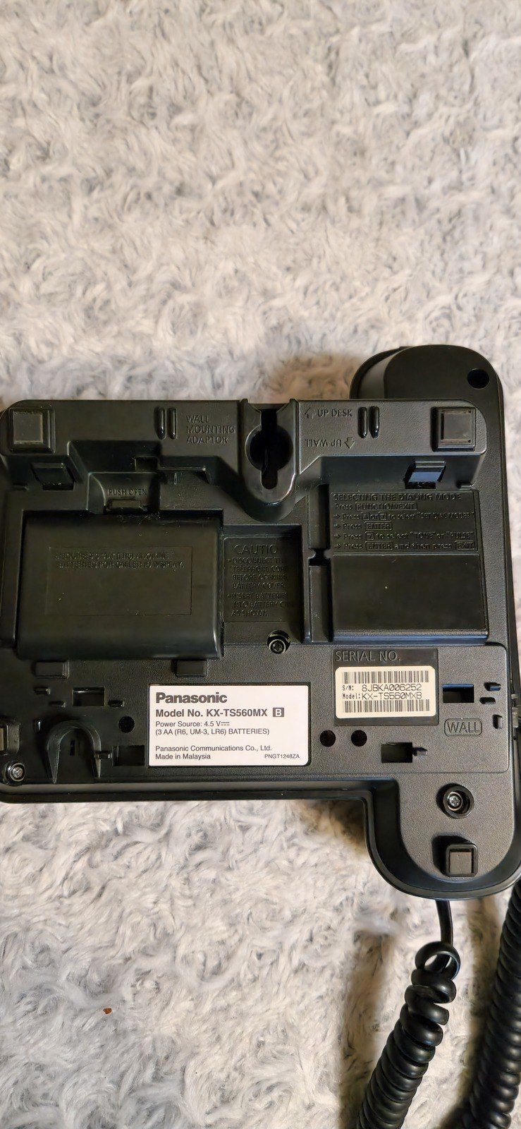 Stasionar telefon Panasonic KX-TS560MX — Smartfonlar, Bakı (2)