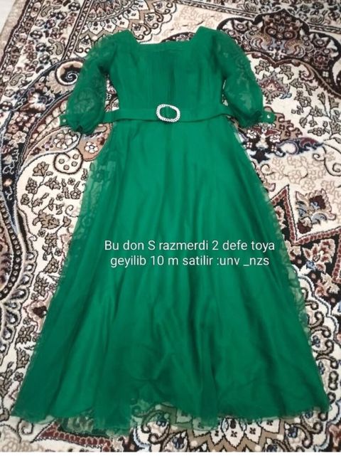 Ziyafət donu, Maksi, S — Bakı