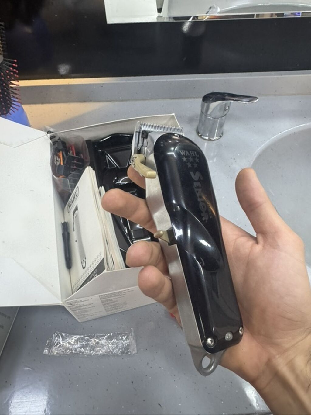 Wahl Professional Senior – simsiz saç kəsim maşını Seliqeli istifade — Saç kəsmə maşınları, Bakı (2)