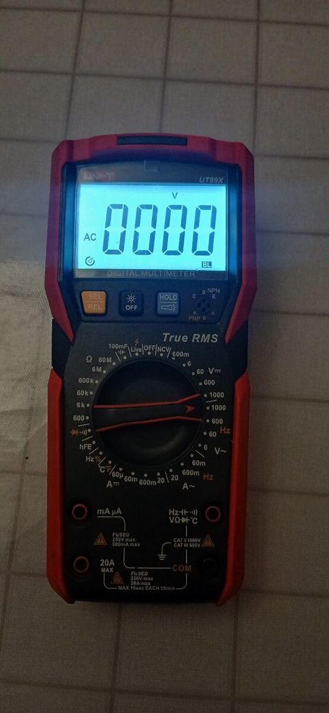Rəqəmsal Multimetr Unı-t UT89X — Bakı