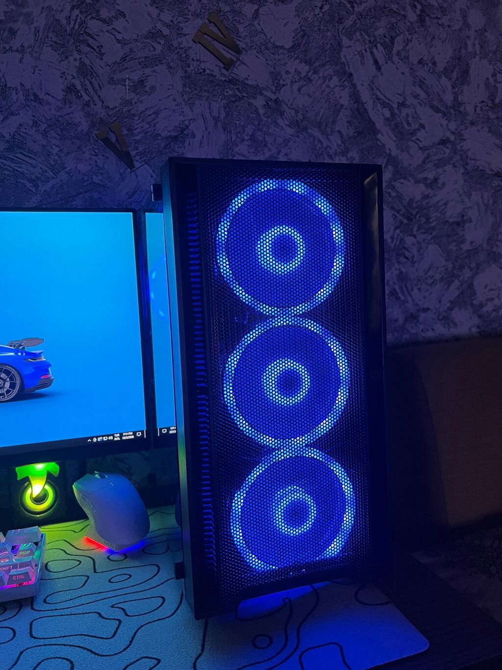 Tam Dəst Gaming PC / Ryzen 5 5600 + RX 6500 XT / Monitor, Siçan — Masaüstü kompüterlər, Sumqayıt (9)
