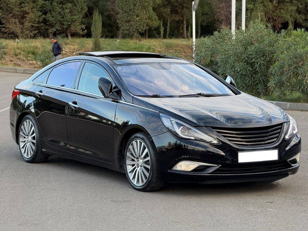 Hyundai Sonata, 2.4 L, 2014 il, 159 000 km — Avtomobillər, Gəncə (2)