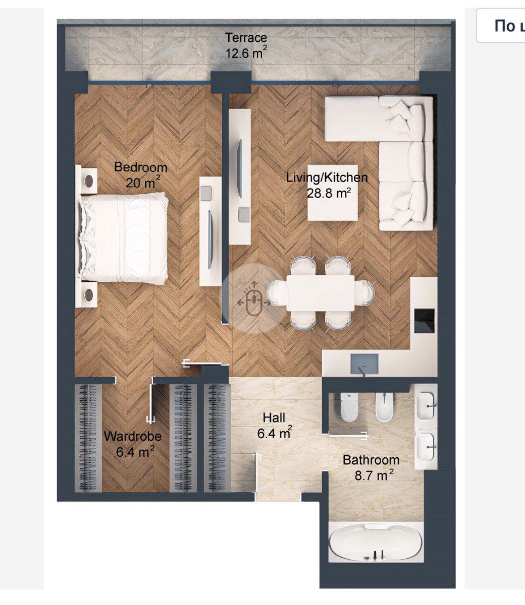 Satılır 3 otaqlı yeni tikili 96 m² — Mənzil, Bakı (8)