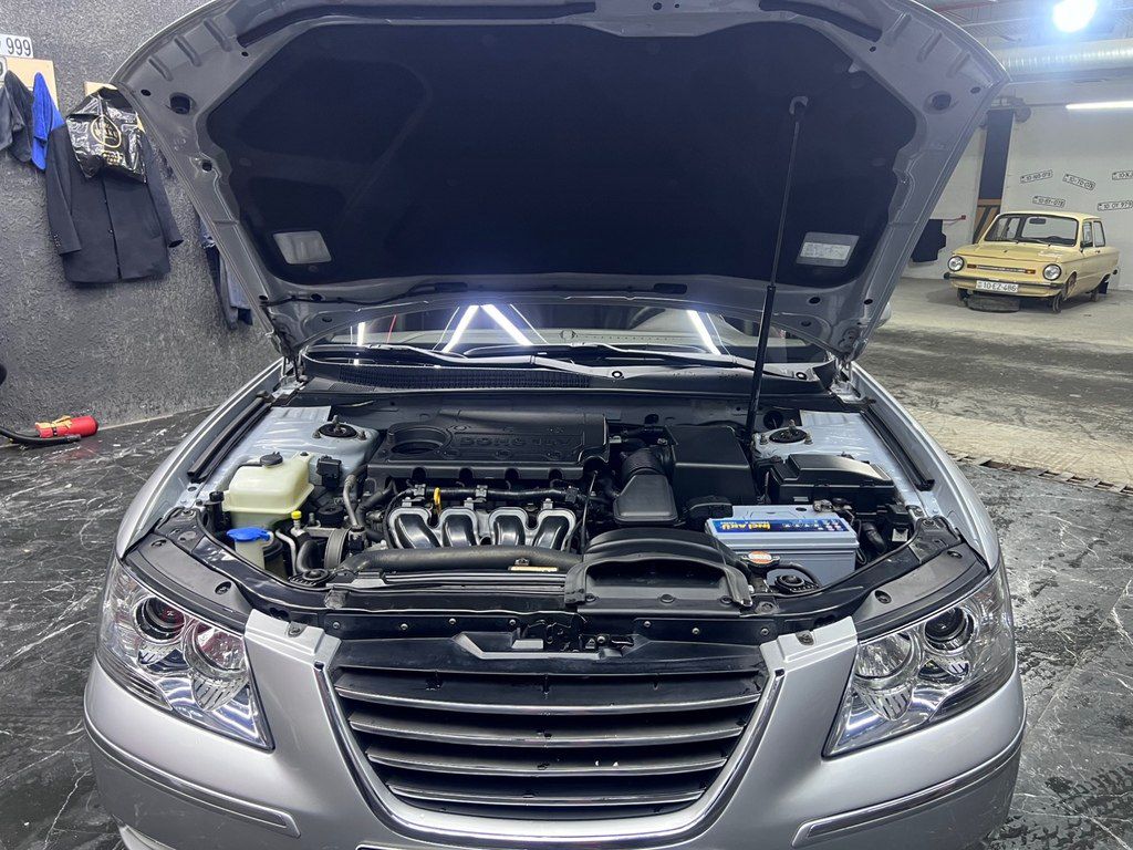 Hyundai Sonata, 2.4 L, 2008 il, 239 000 km 10-GH-605 — Avtomobillər, Bakı (4)
