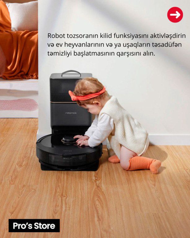 Robot-tozsoran "Roborock Q8 Max Plus" — Ev texnikası, Bakı (7)