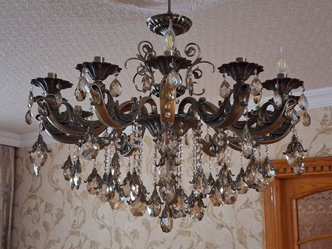 Çılçıraq, 10 və daha çox lampa, Metal — Naxçıvan