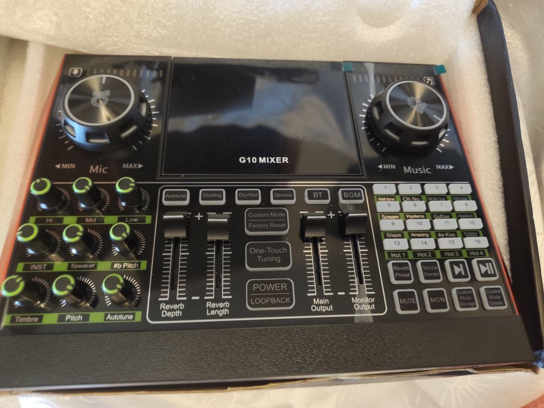 G10 Mixer Live Studio — Musiqiə alətləri, Bakı (2)