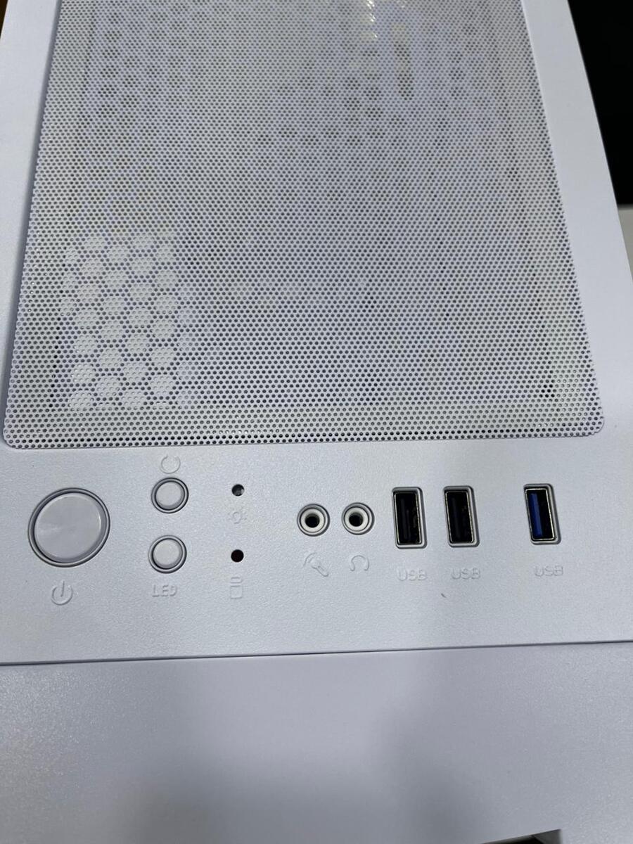 Gaming Case "GameKM IceDrill Atx (White)" — Kompüterlər və noutbuklar, Bakı (12)