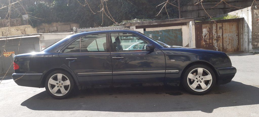Mercedes E 200, 2.0 L, 1998 il, 420 000 km — Avtomobillər, Bakı (4)