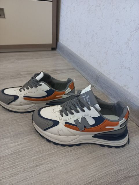 Krossovka – “D’Lites Fashion” stilində - Rənglər: krem/boz əsas, tünd — Xırdalan