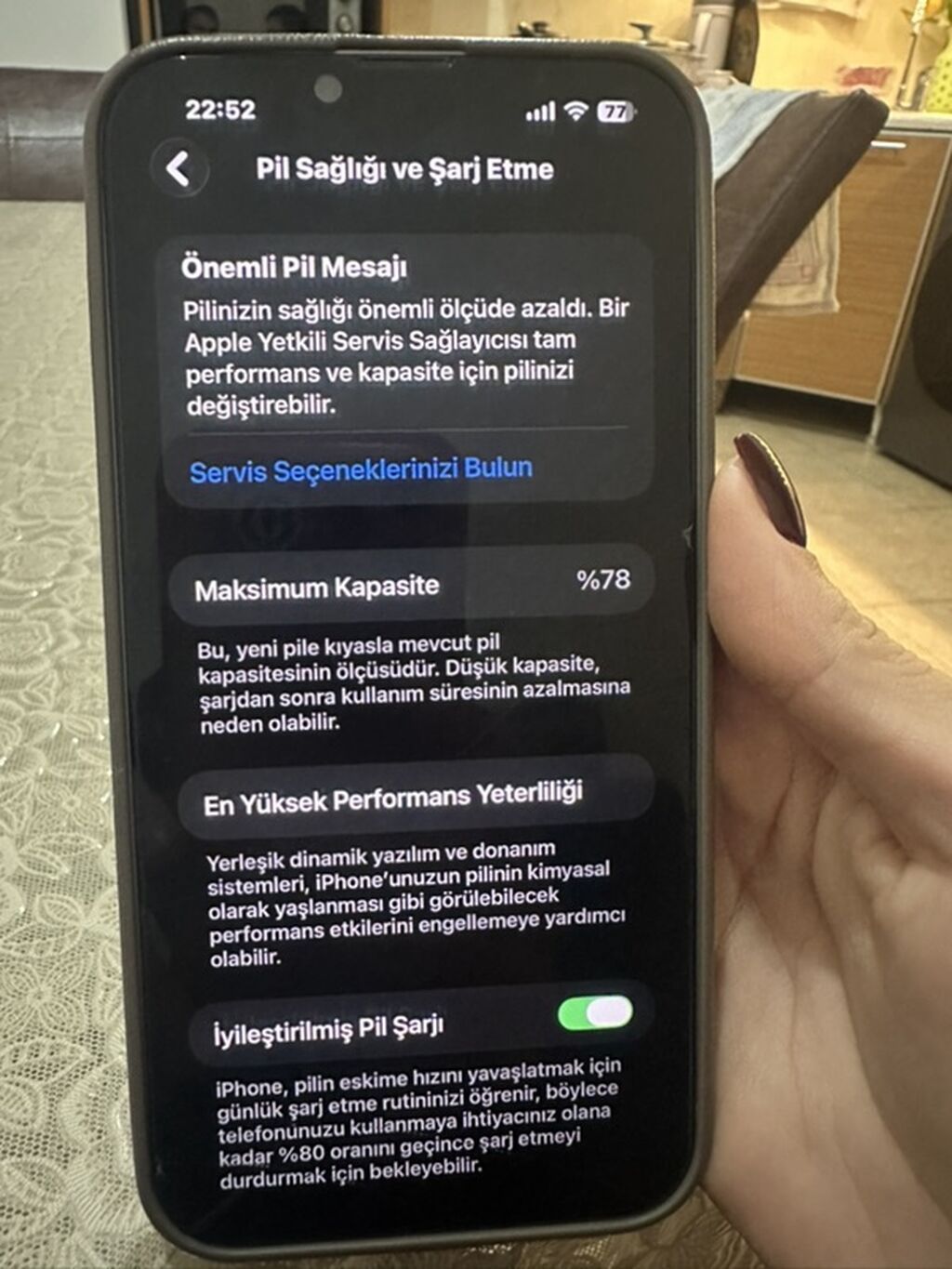 IPhone 13, Mavi, Face ID — Apple iPhone, Bakı (3)