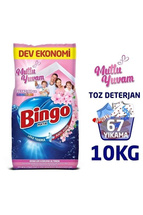 Yuyucu toz Bingo Matik Mutlu Yuvam, 10 kq — Bakı