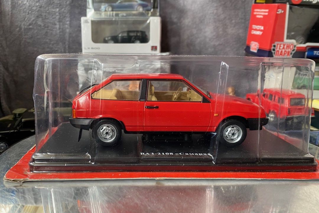 Коллекционная модель VAZ-2108 Samara Red 1988 — Kolleksiyalar, Bakı (2)