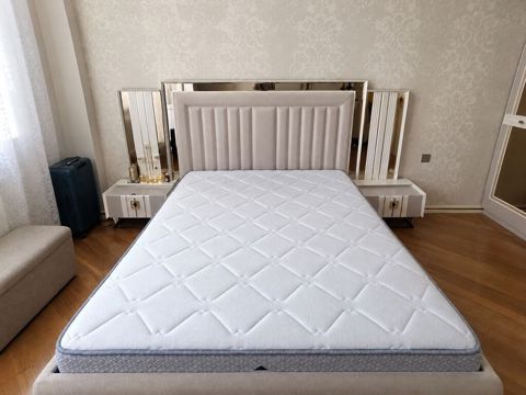 İşlənmiş, İkinəfərlik çarpayı, Bazasız, Matras ilə, Siyirməsiz, Azərbaycan — Bakı