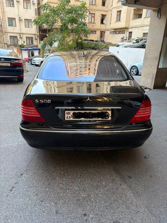 Mercedes S 500, 5.0 L, 1999 il, 370 000 km — Avtomobillər, Bakı (2)