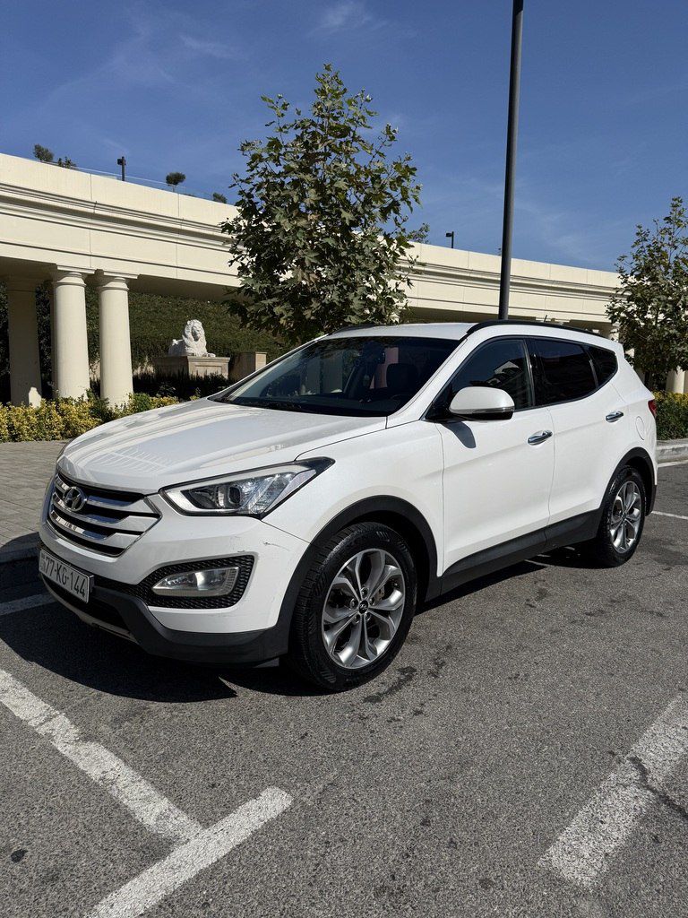 Hyundai Santa Fe, 2.0 L, 2014 il, 140 000 km 77-KG-144 — Avtomobillər, Bakı (3)