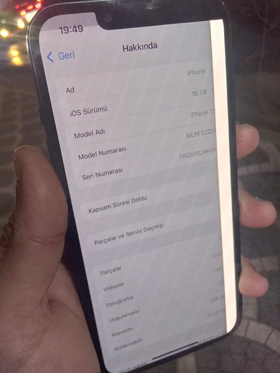Apple iPhone 13 Blue 128GB/4GB — Smartfonlar, Bakı (2)
