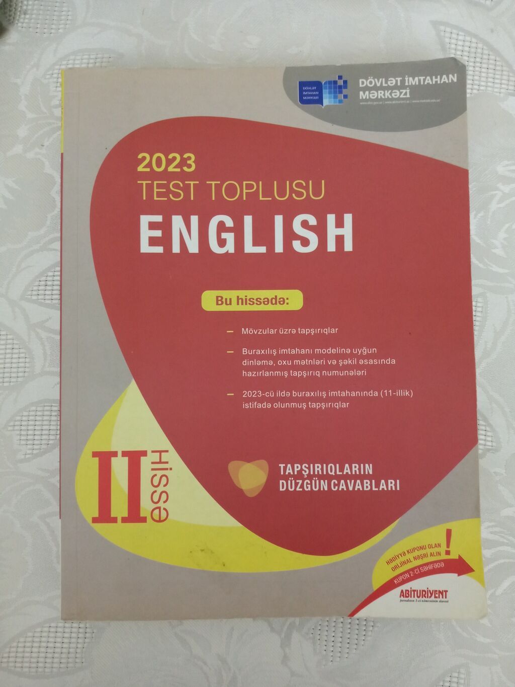 Məhsul: Abituriyent hazırlığı üçün dərs vəsaitləri və test topluları — Kitablar, Bakı (6)