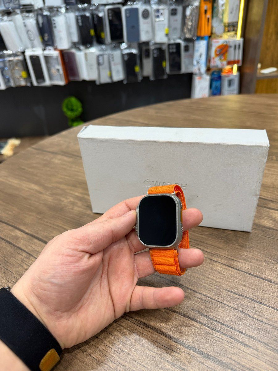 Apple Watch Ultra Titanium — Ağıllı saatlar və biləkliklər, Bakı (3)
