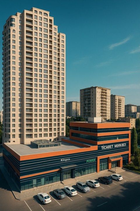 İcarəyə verilir 2 otaqlı yeni tikili 80 m² — Bakı