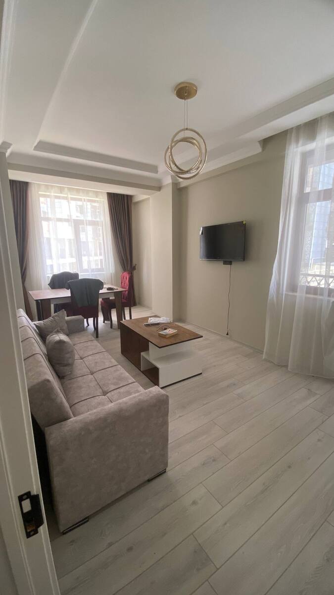 İcarəyə verilir 3 otaqlı yeni tikili 130 m² — Mənzil, Bakı (7)