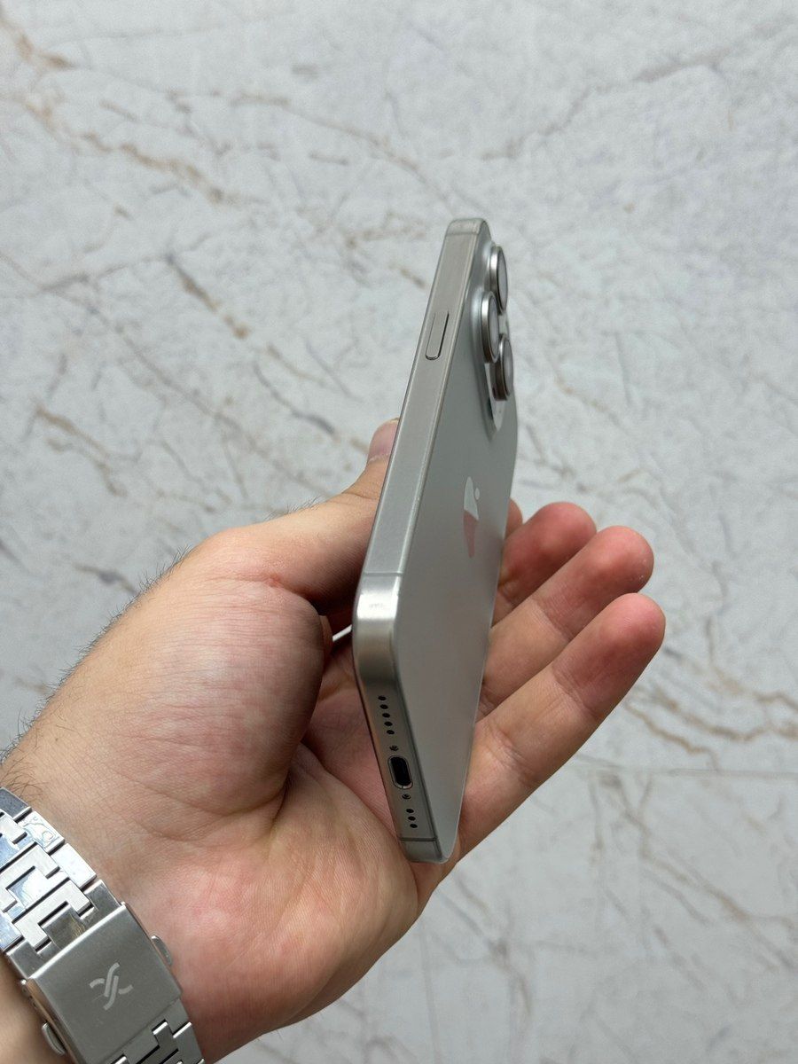 Apple iPhone 15 Pro Natural Titanium 256GB/8GB — Smartfonlar, Bakı (6)