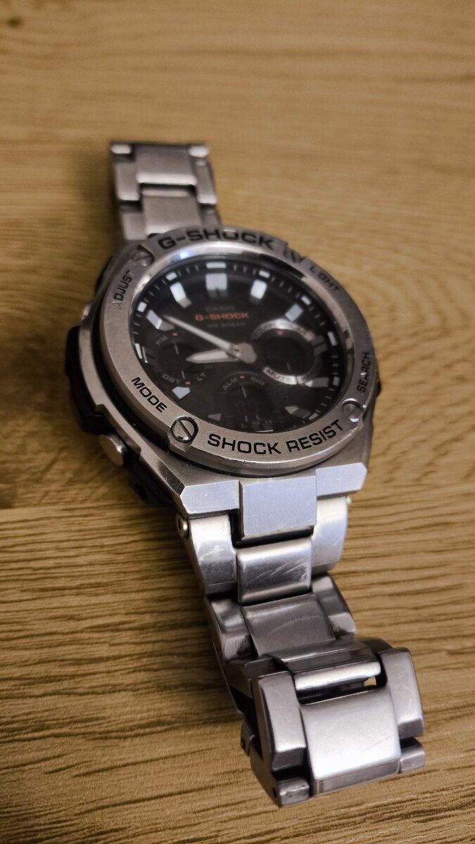 Casio G-Shock G-Steel GST-S110D-1ADR qol saatı — Şəxsi əşyalar, Bakı (2)